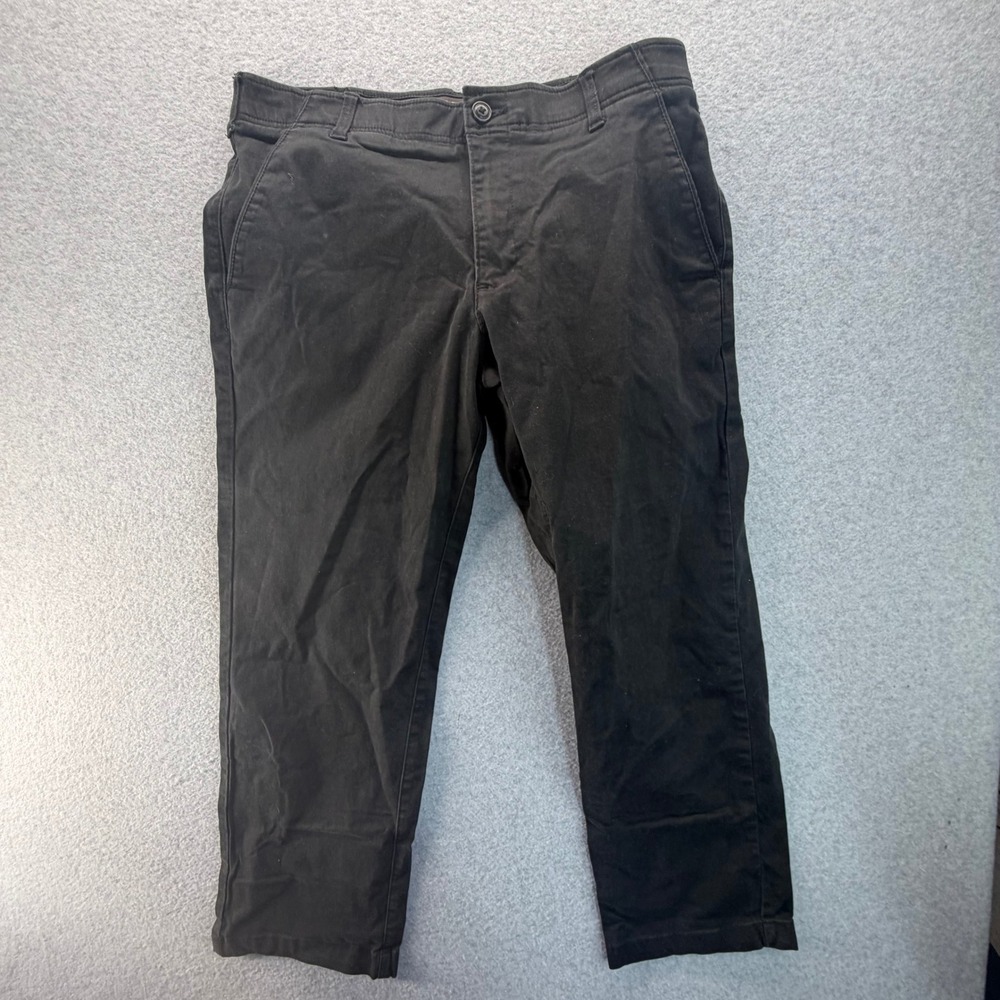 Lee Performance Series Extreme Comfort Straight Fit Pants Black Mens 34x29